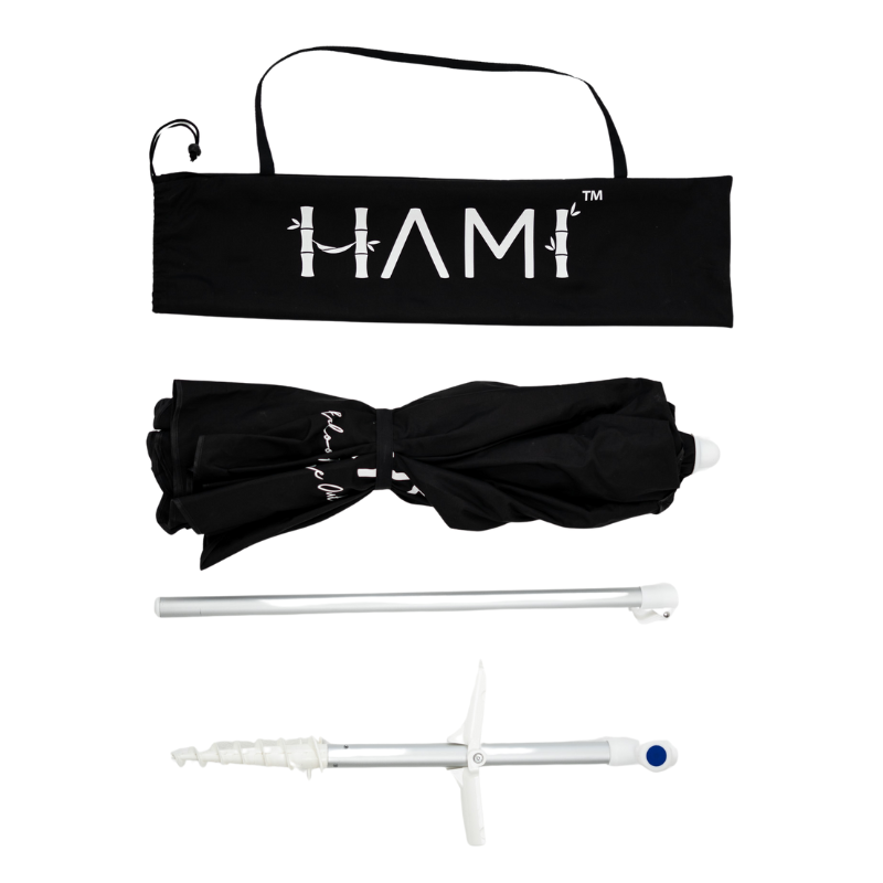 HAMI Beach Umbrella (black)
