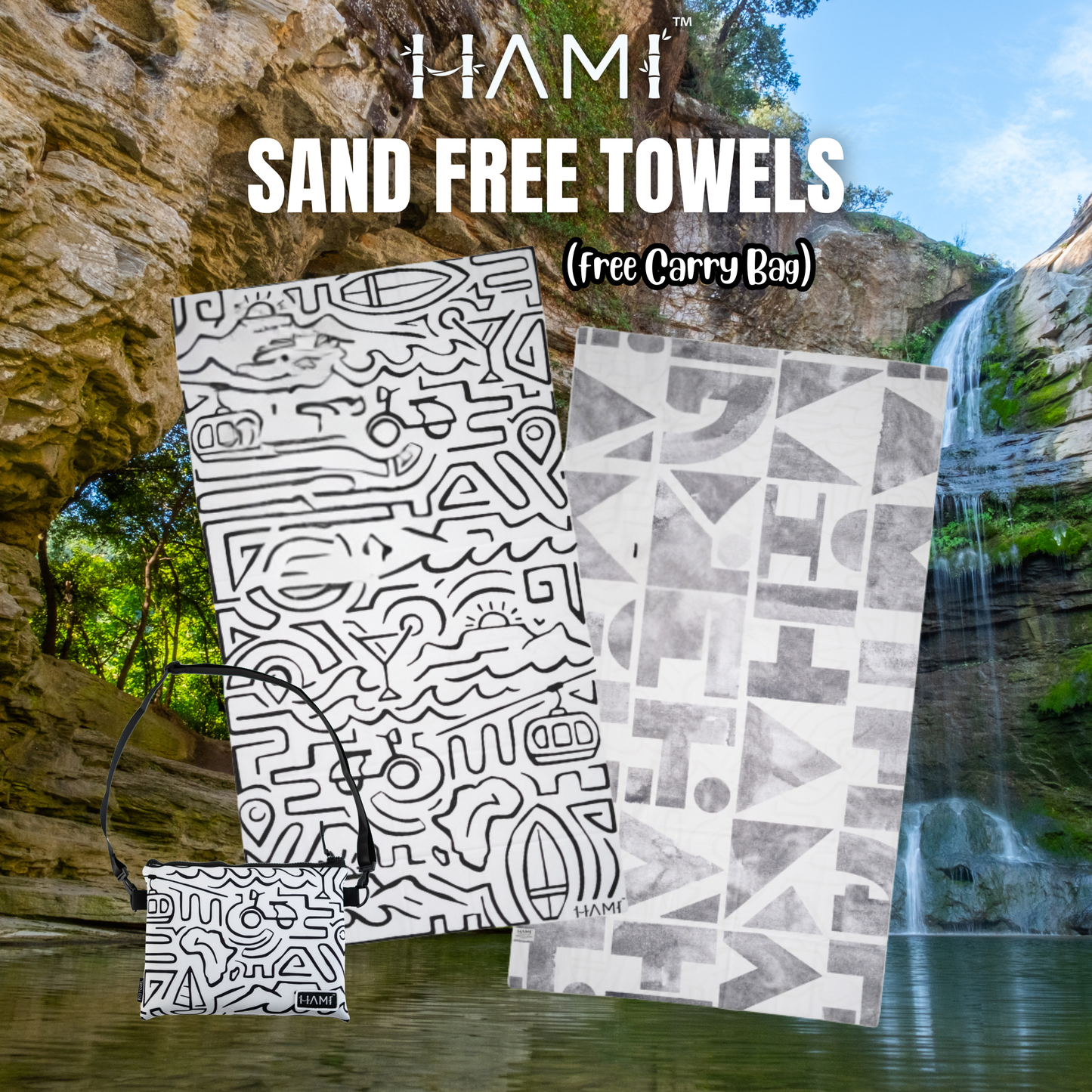 Dip & Daze Bundle (Buy 2 Towels + Get a FREE Picnic Blanket 🎁)