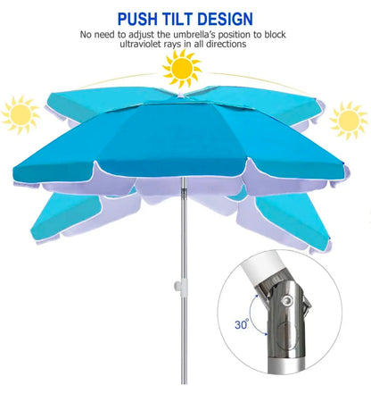 HAMI Beach Umbrella (blue)