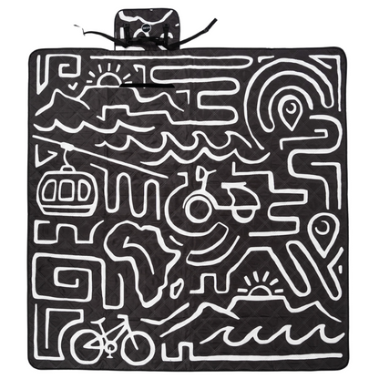 “Limited Edition” Urban Doodle - Eco Picnic Blanket