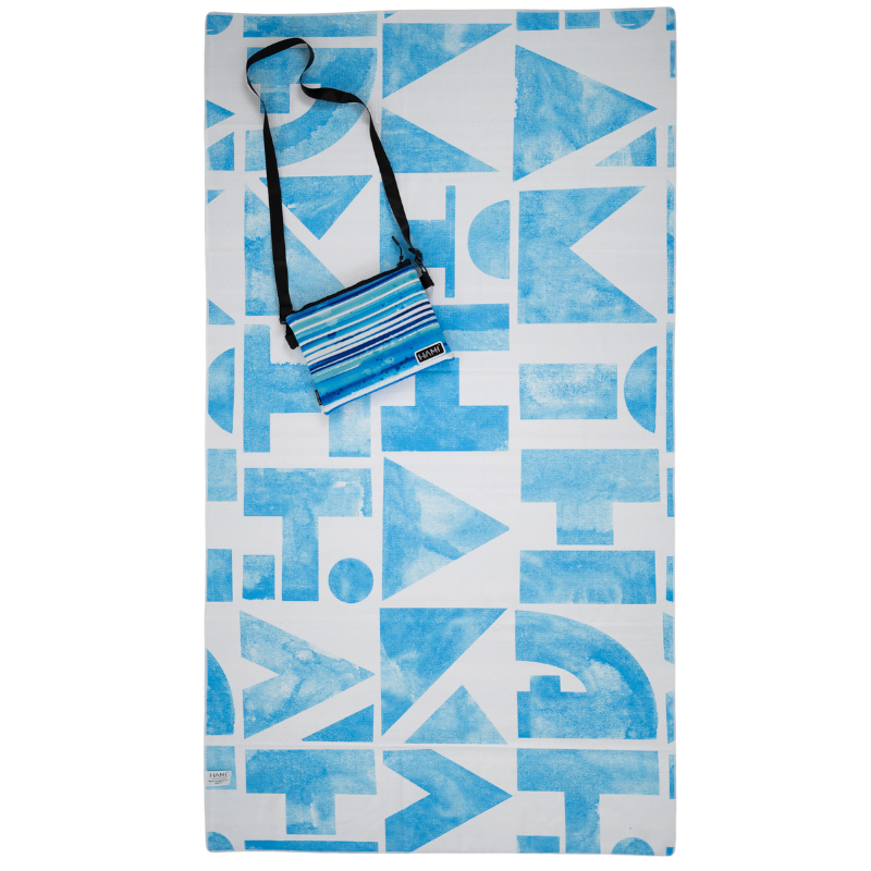 Wave Brush - Sand Free Beach Towel (Large)