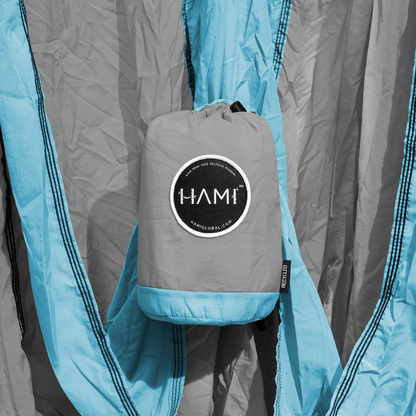 HAMI Sea Mist - Recycled Hammock with straps