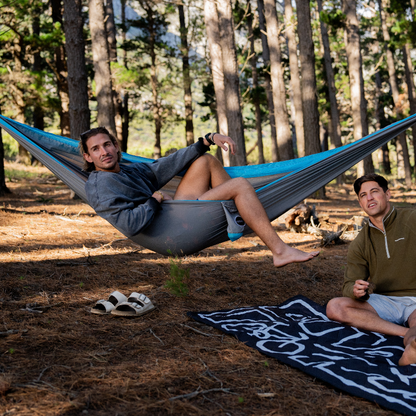 HAMI Sea Mist - Recycled Hammock with straps