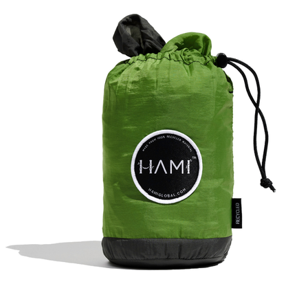 HAMI Evergreen - Recycled Hammock with straps