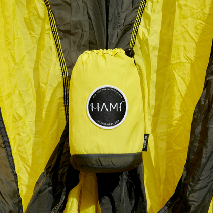 HAMI Hive - Recycled Hammock with straps