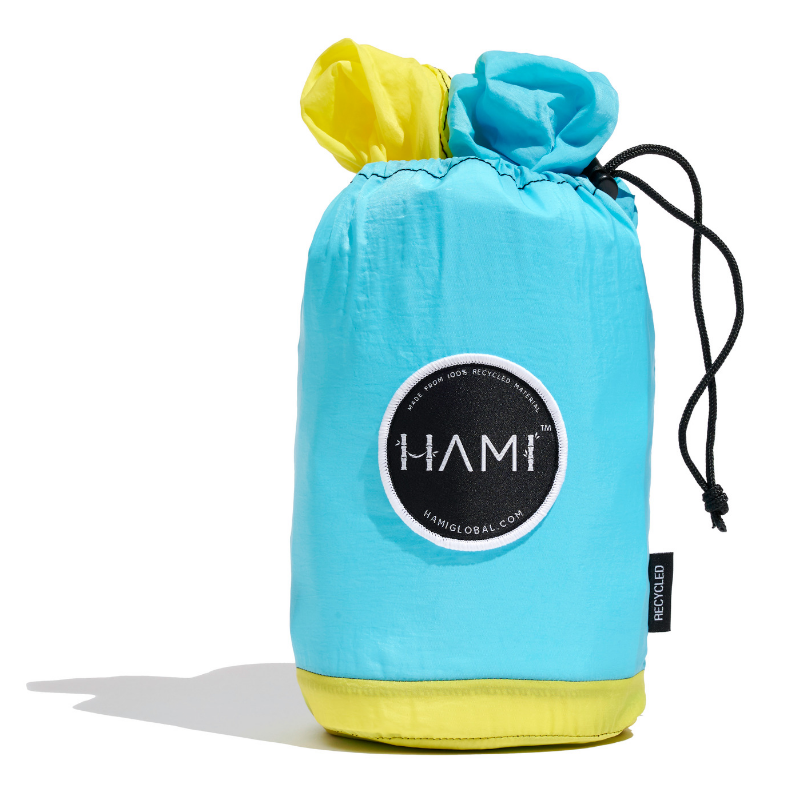 HAMI Ocean - Recycled Hammock with straps