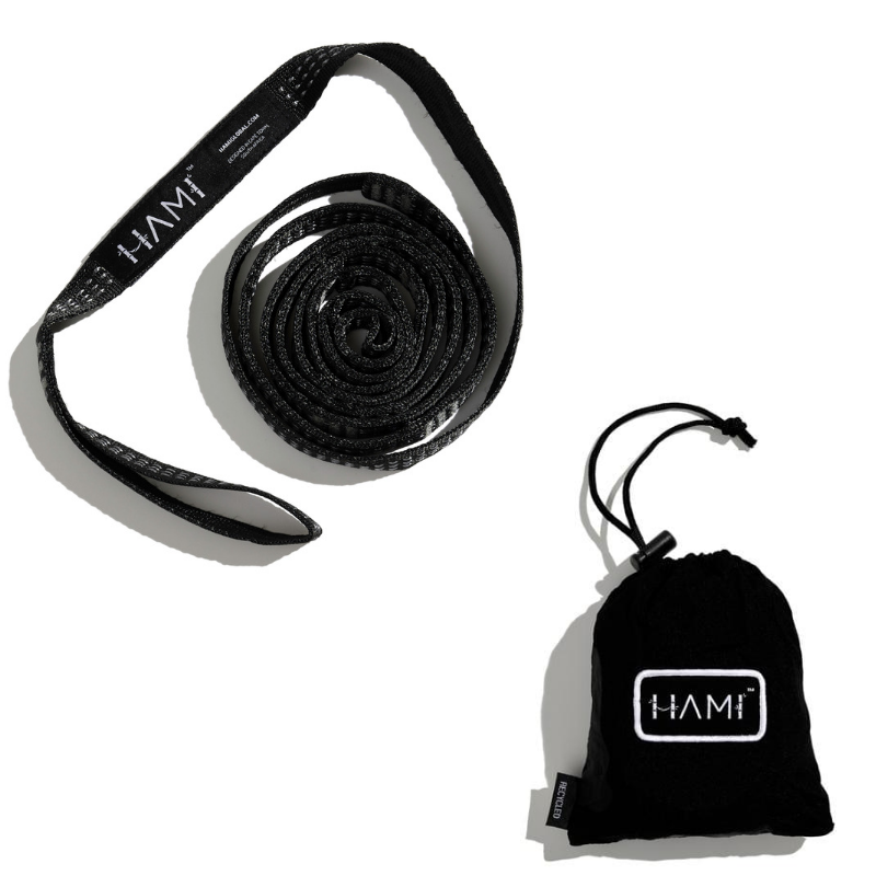 HAMI Hive - Recycled Hammock with straps