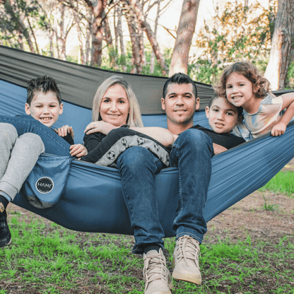 HAMI Lagoon - Recycled Hammock with straps