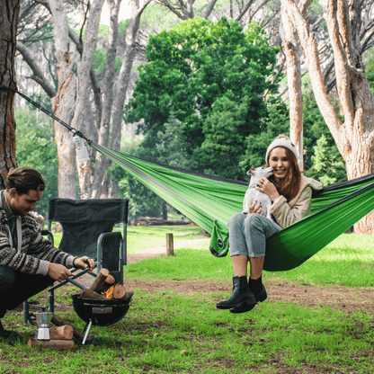 HAMI Evergreen - Recycled Hammock with straps